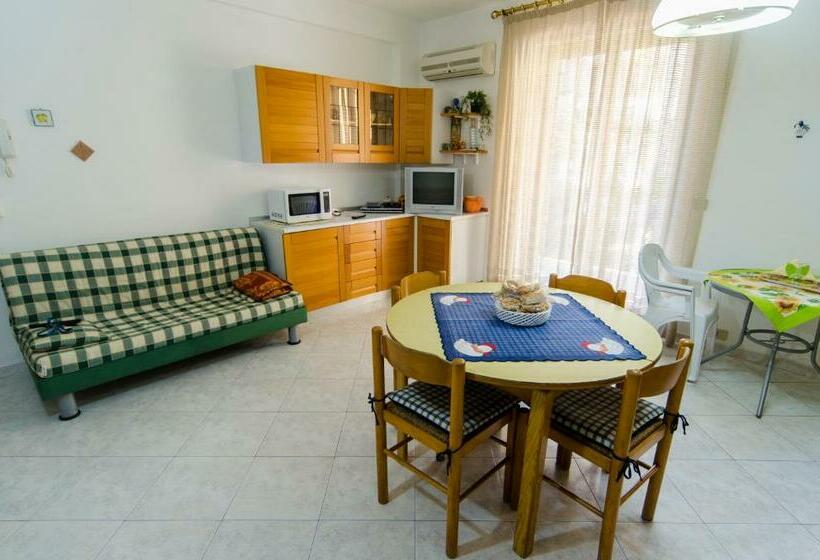 آپارتمان 1 خوابه با چشم‌انداز باغ, Casa Vacanza Acquamarina