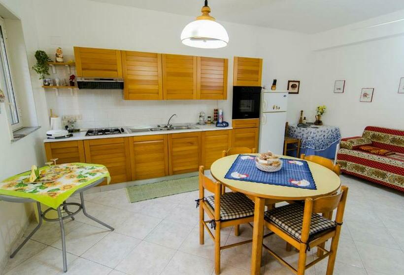 آپارتمان 1 خوابه با چشم‌انداز باغ, Casa Vacanza Acquamarina