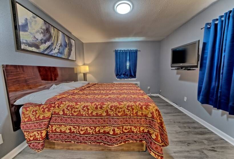شقة غرفة واحدة مطلة على حمام السباحة, Aqua View Motel