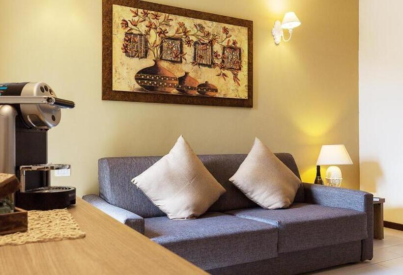 آپارتمان 1 خوابه با تراس, Le Residenze Del Centro