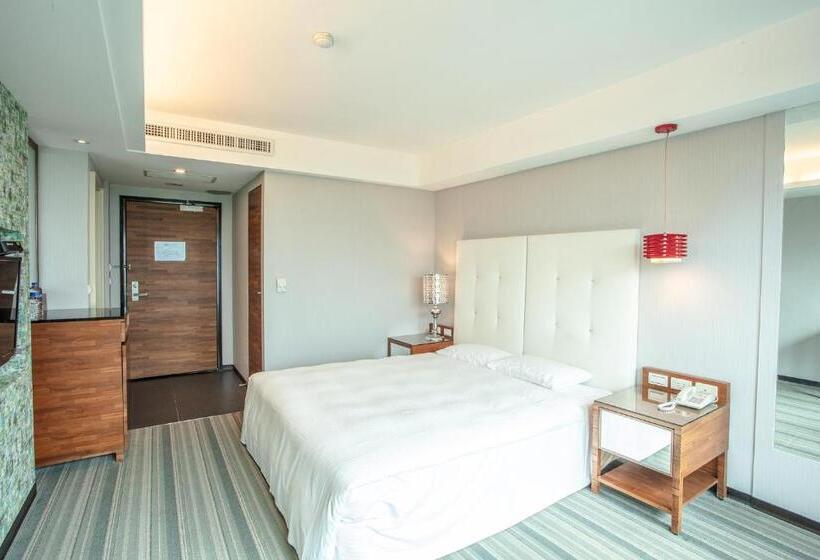 اتاق لوکس با چشم‌انداز دریا, 觀海樓海景大飯店 Hotel Cloud Riverside