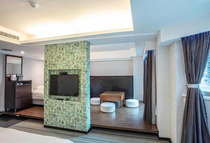 اتاق لوکس خانوادگی, 觀海樓海景大飯店 Hotel Cloud Riverside