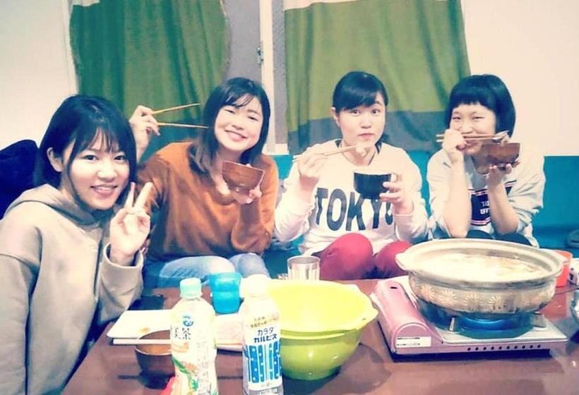 اتاق استاندارد سه تخته با سرویس بهداشتی مشترک, Fukuoka Guesthouse Little Asia Kokura