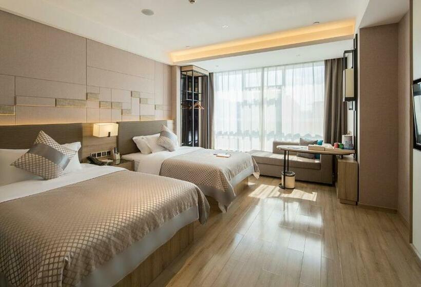 اتاق استاندارد با چشم‌انداز دریا, 莫林酒店(moning Hotel）