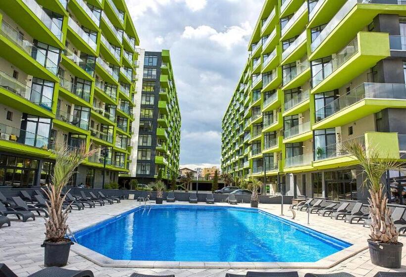 آپارتمان 1 خوابه با چشم‌انداز دریا, Apartamente Indigo By Alz