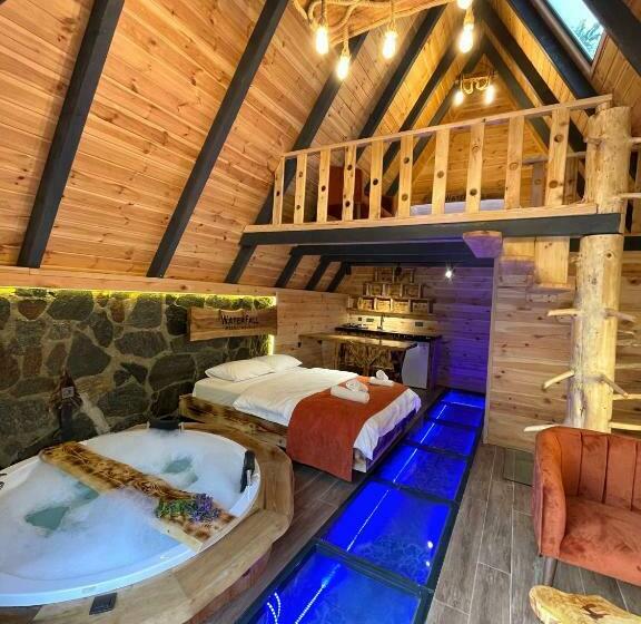 Номер Deluxe Кровать Кинг, Waterfallbungalow