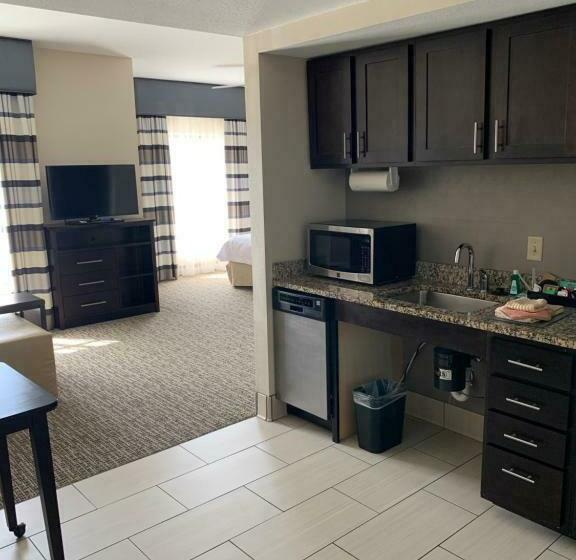 キングサイズベッドのデラックススイート, Homewood Suites By Hilton Munster