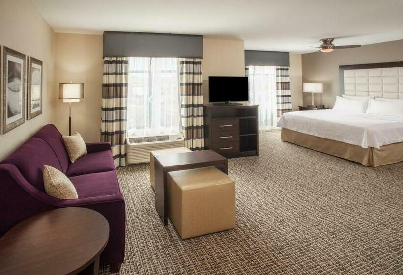 キングサイズベッドのデラックススイート, Homewood Suites By Hilton Munster