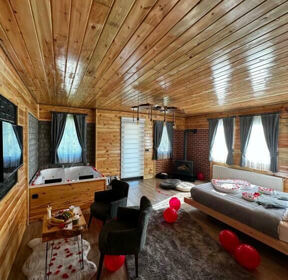 اتاق استاندارد با تخت بزرگ, Ria Süit Otel Bungalov