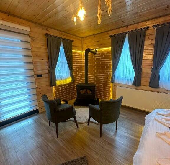 اتاق استاندارد با تخت بزرگ, Ria Süit Otel Bungalov