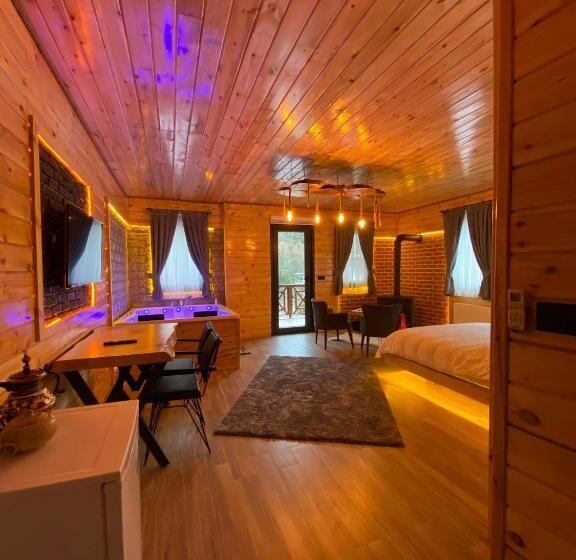 اتاق استاندارد با تخت بزرگ, Ria Süit Otel Bungalov
