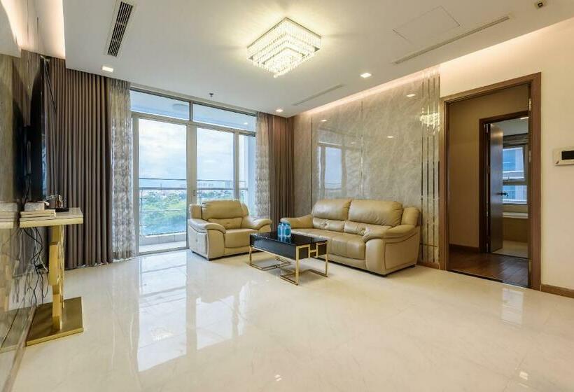 آپارتمان لوکس 1 خوابه, Landmark Vinhomes Christine Apartment