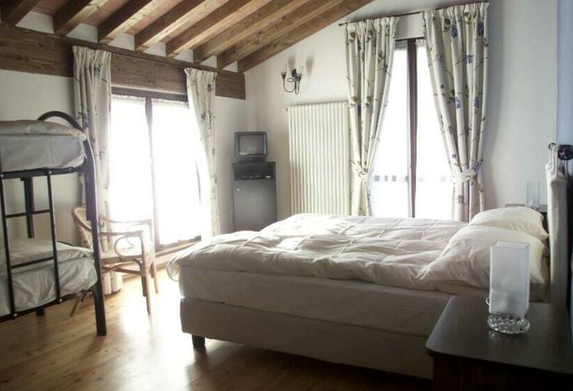 اتاق استاندارد چهار تخته, Agriturismo Ca Del Lago
