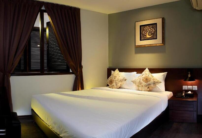 キングサイズベッドのスタンダードルーム, Kimberley Hotel Georgetown