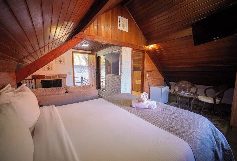 Quarto Estandar, Pousada Suiça Mineira Centro