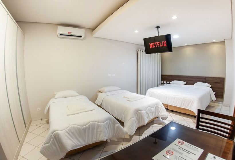 디럭스 4인 룸, London Hotel Londrina