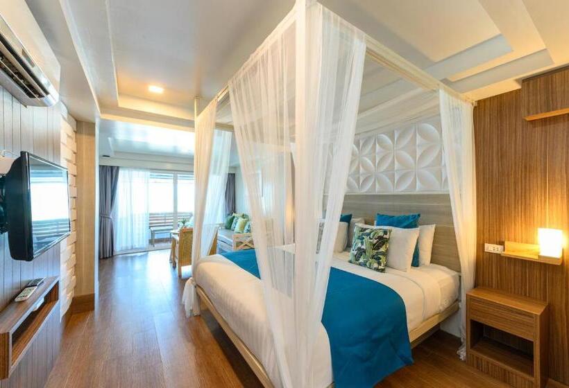 اتاق سوپریور با چشم‌انداز دریا و بالکن, Maldives Beach Resort