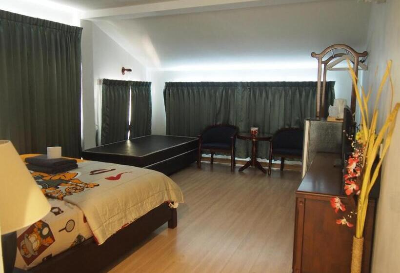 스탠다드 룸 킹사이즈 침대, Nong Nuey Rooms
