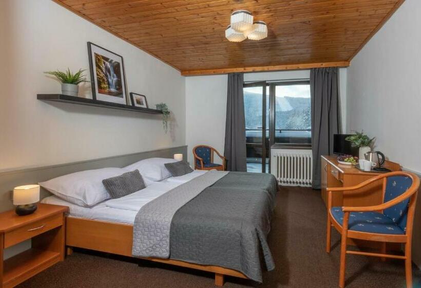 Трехместный Номер Стандарт с Балконом, Wellness Hotel šedý Vlk