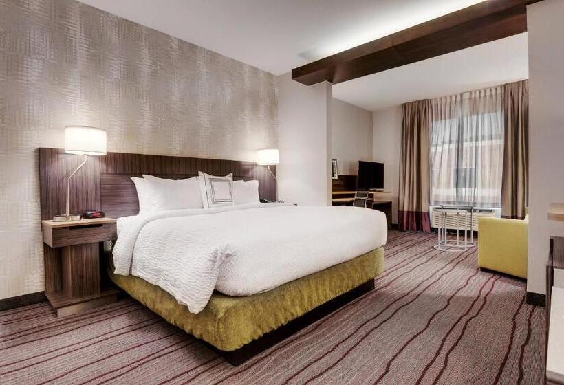 Suite King Size Bed, Fairfield Inn & Suites By Marriott Chicago Schaumburg