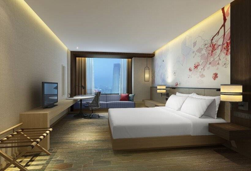Номер Deluxe, Hilton Garden Inn Zhongshan Guzhen