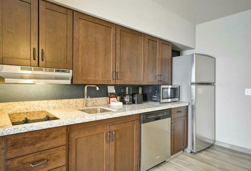 带大床的复式套间, Homewood Suites By Hilton Phoenix Tempe Asu Area