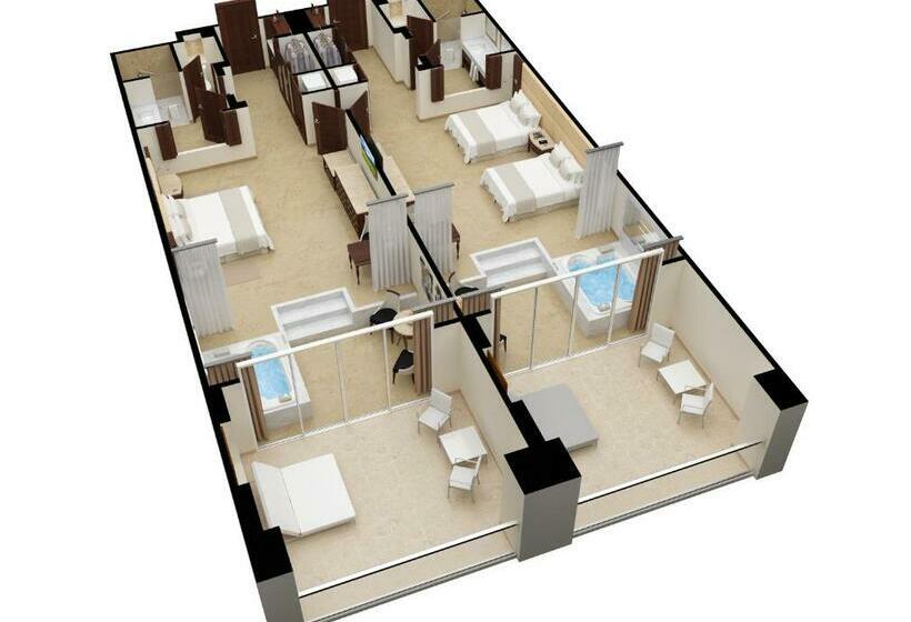 ファミリールーム, Moon Palace The Grand Cancun  All Inclusive