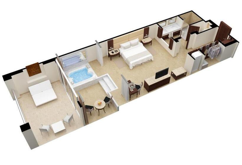 ガーデンビュースタンダードルーム, Moon Palace The Grand Cancun  All Inclusive