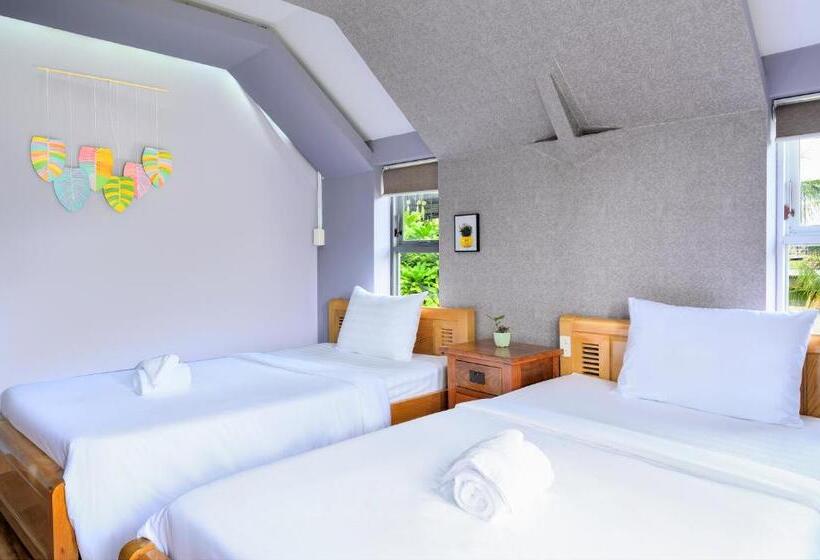 اتاق استاندارد با چشم‌انداز باغ, Lilac Cottage Homestay