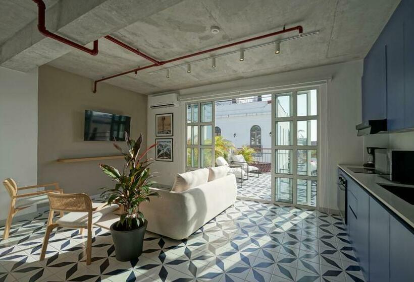 Апартаменты 1 Спальня с Террасой, Casa Contemporánea By Wynwood House
