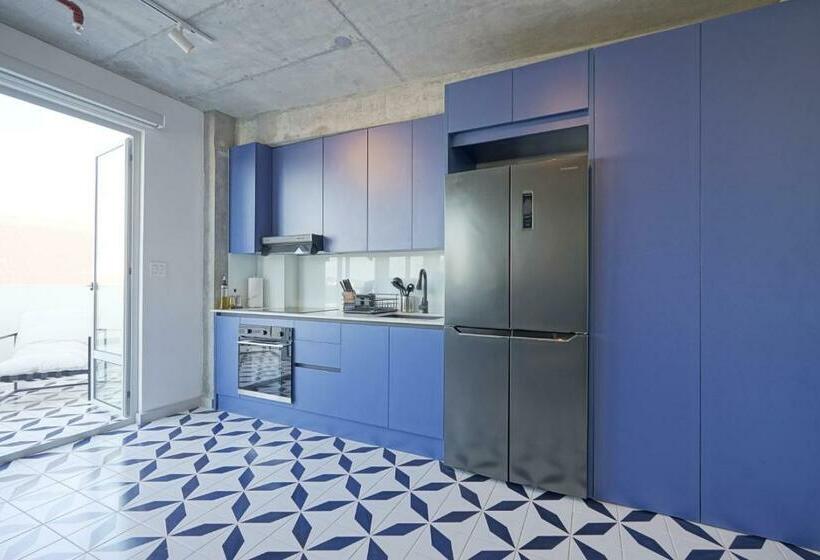 Апартаменты 1 Спальня с Террасой, Casa Contemporánea By Wynwood House