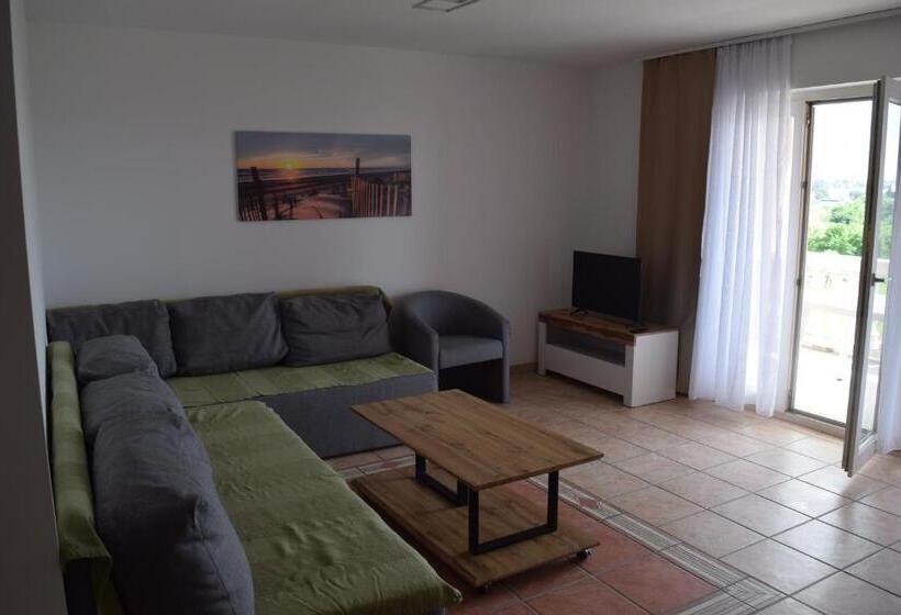 آپارتمان 1 خوابه با چشم‌انداز دریا, Apartments Grgic