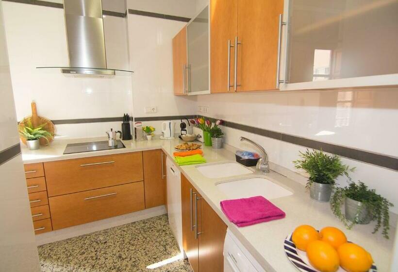 آپارتمان 1 خوابه, Macflats Valencia Puerto