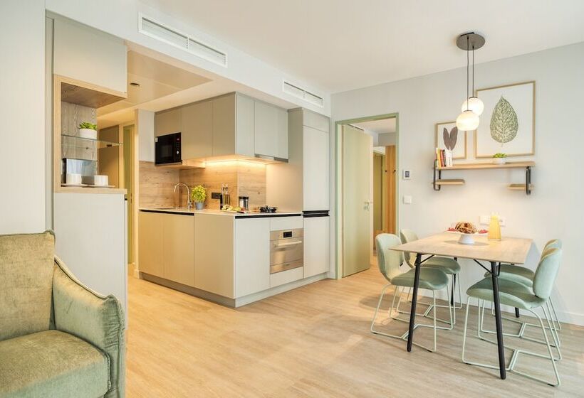 آپارتمان مدیریتی 2 خوابه, Citadines Danube Vienna