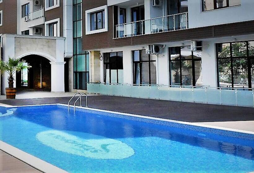 اتاق استاندارد با چشم‌انداز استخر, Apartments Stamopolu Lux With Pool View