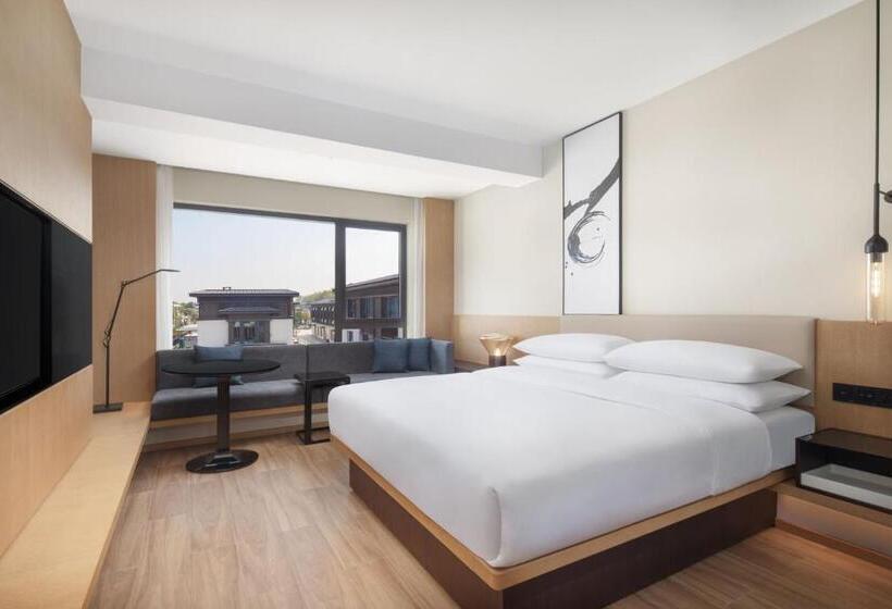 اتاق استاندارد با تخت بزرگ, Fairfield By Marriott Yangzhou Slender West Lake