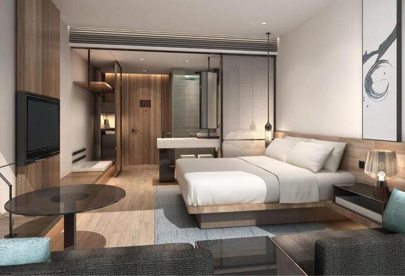 اتاق استاندارد با تخت بزرگ, Fairfield By Marriott Yangzhou Slender West Lake