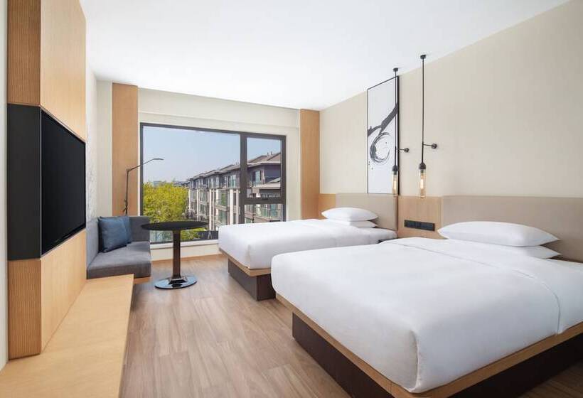 اتاق استاندارد با 2 تخت دوبل, Fairfield By Marriott Yangzhou Slender West Lake
