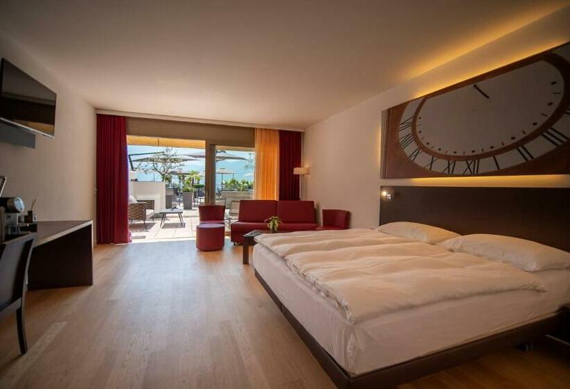 Junior Suite con Terrazza, La Meridiana, Lake & Spa