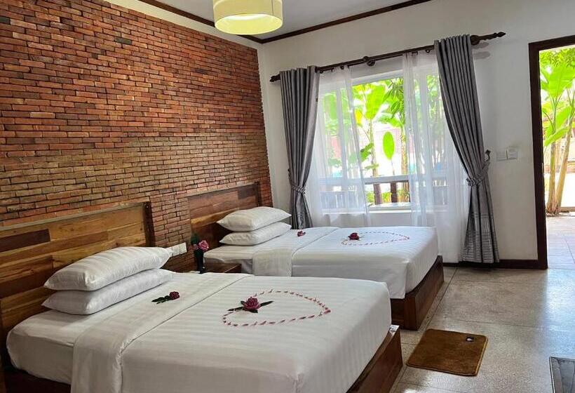 اتاق استاندارد با چشم‌انداز استخر, Lucky Private Boutique Pool Villa
