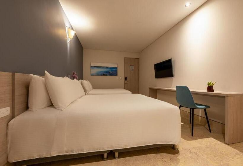غرفه قياسيه سريرين مزدوجين, Rilux Cartagena