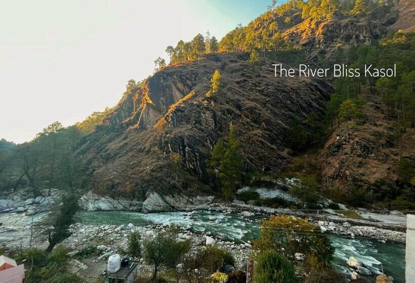 스탠다드 룸 킹사이즈 침대, Mid Orchard Kasol L River Side  Pure Veg Hotel In Kasol