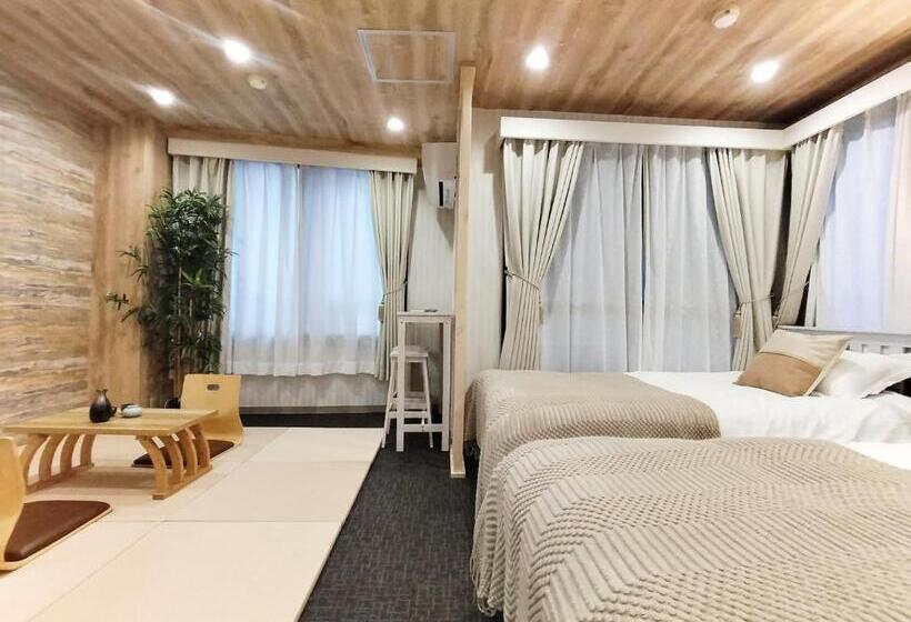 آپارتمان 1 خوابه با بالکن, 62新宿最中心 新宿御苑前站5分 Shinjuku Center 5 Mins To Station, Max 5p 新宿 涉谷 表参道 池袋 上野 代代木 银座 原宿