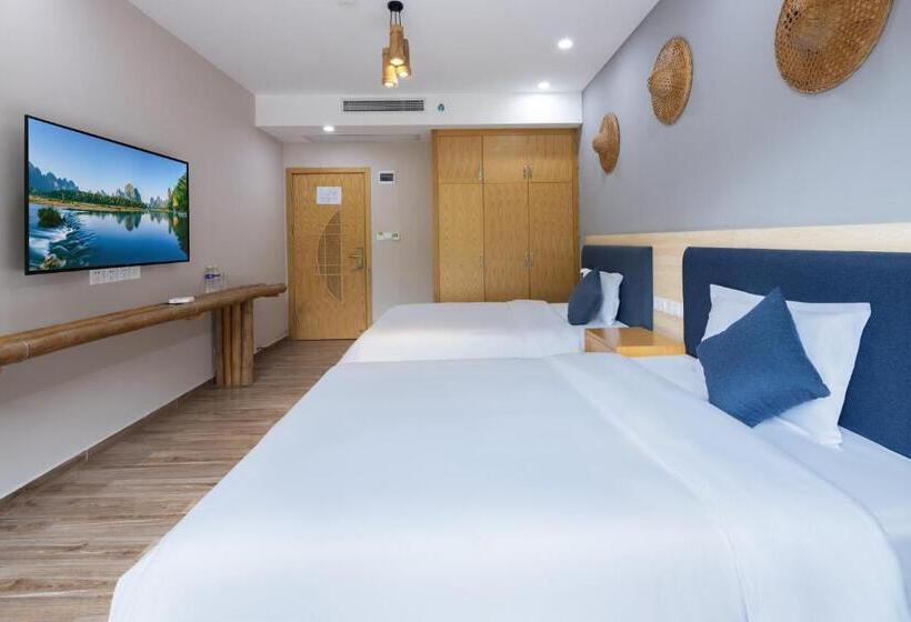 اتاق استاندارد, Qingshan Yuandai Boutique Homestay Yangshuo