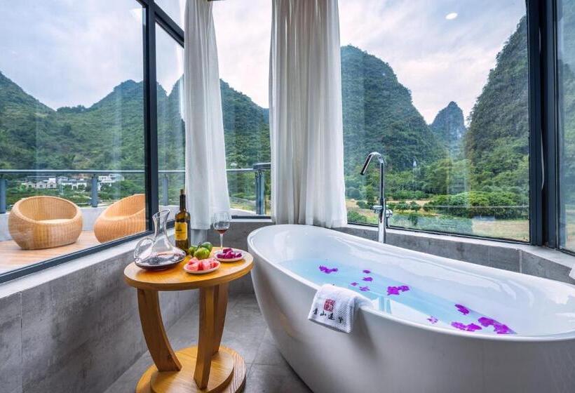 اتاق سوپریور, Qingshan Yuandai Boutique Homestay Yangshuo