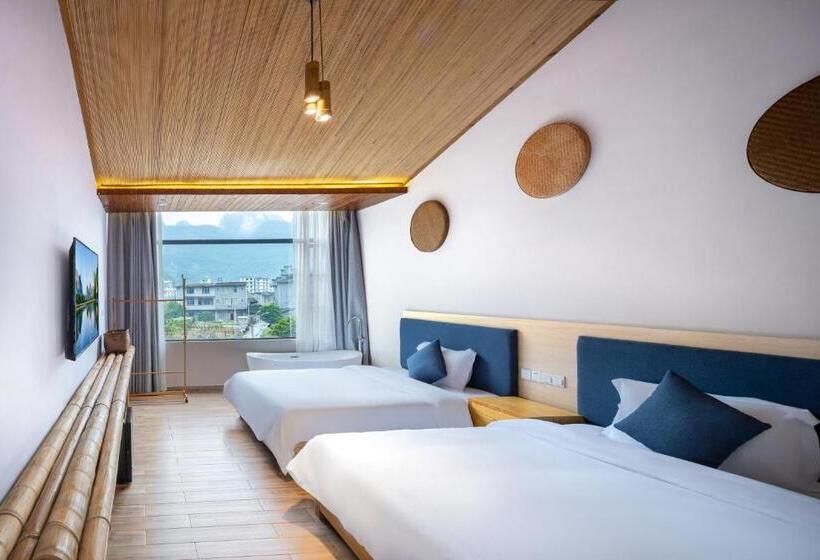 اتاق استاندارد, Qingshan Yuandai Boutique Homestay Yangshuo