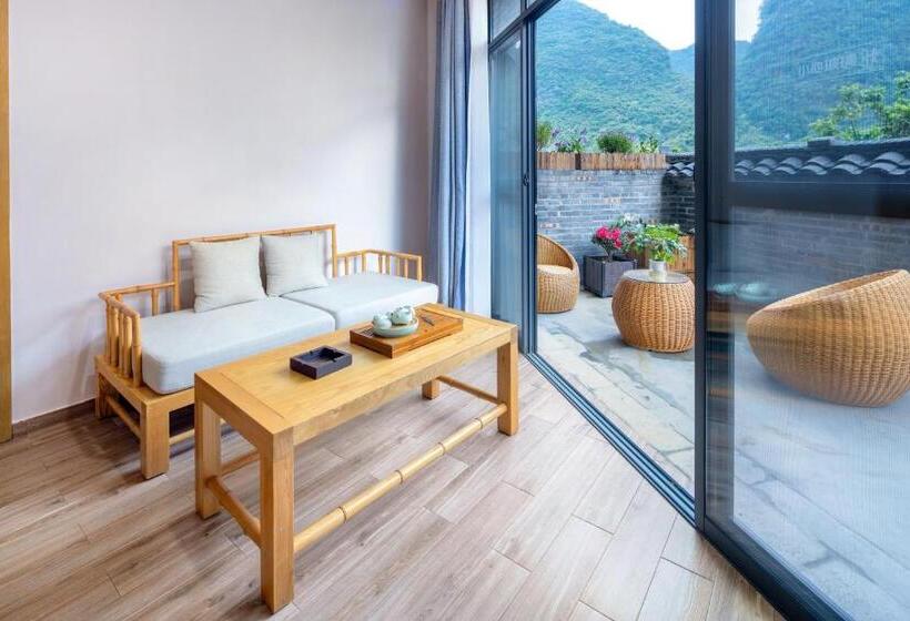 اتاق استاندارد, Qingshan Yuandai Boutique Homestay Yangshuo