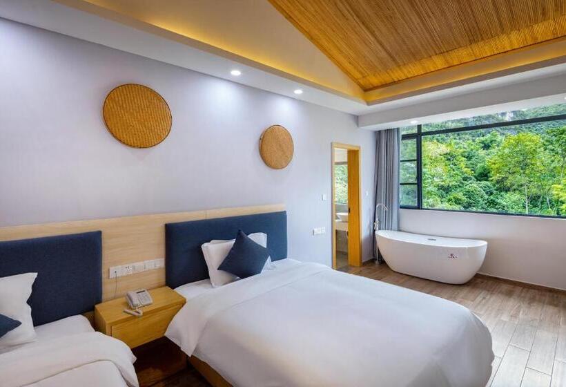 اتاق استاندارد, Qingshan Yuandai Boutique Homestay Yangshuo