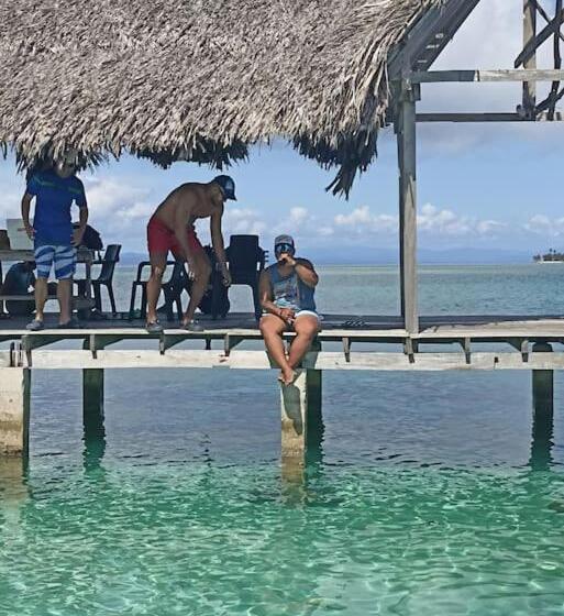 Апартаменты 1 Спальня с Балконом, Cabañas Sobre El Mar En Guna Yala