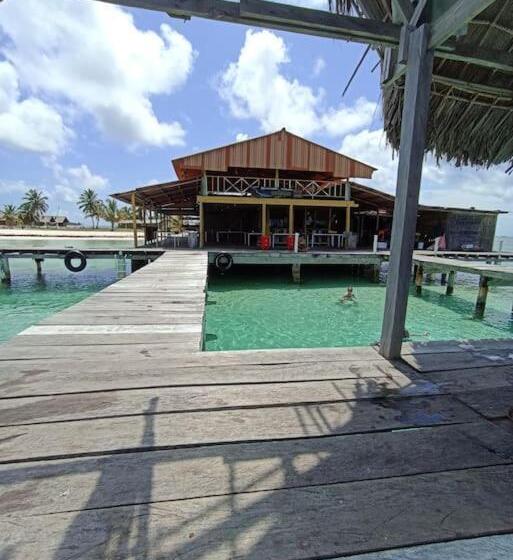 Апартаменты 1 Спальня с Балконом, Cabañas Sobre El Mar En Guna Yala